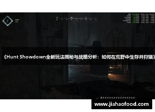 《Hunt Showdown全新玩法揭秘与战略分析：如何在荒野中生存并狩猎》